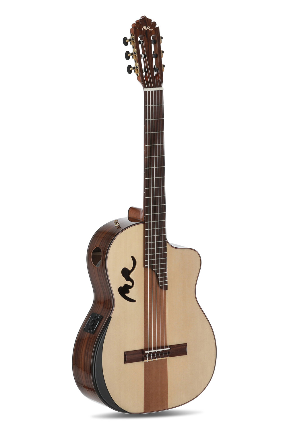 Manuel Rodriguez Chitarra classica elettro-acustica Café Cortado Santos Rosewood Santos Rosewood | lucido