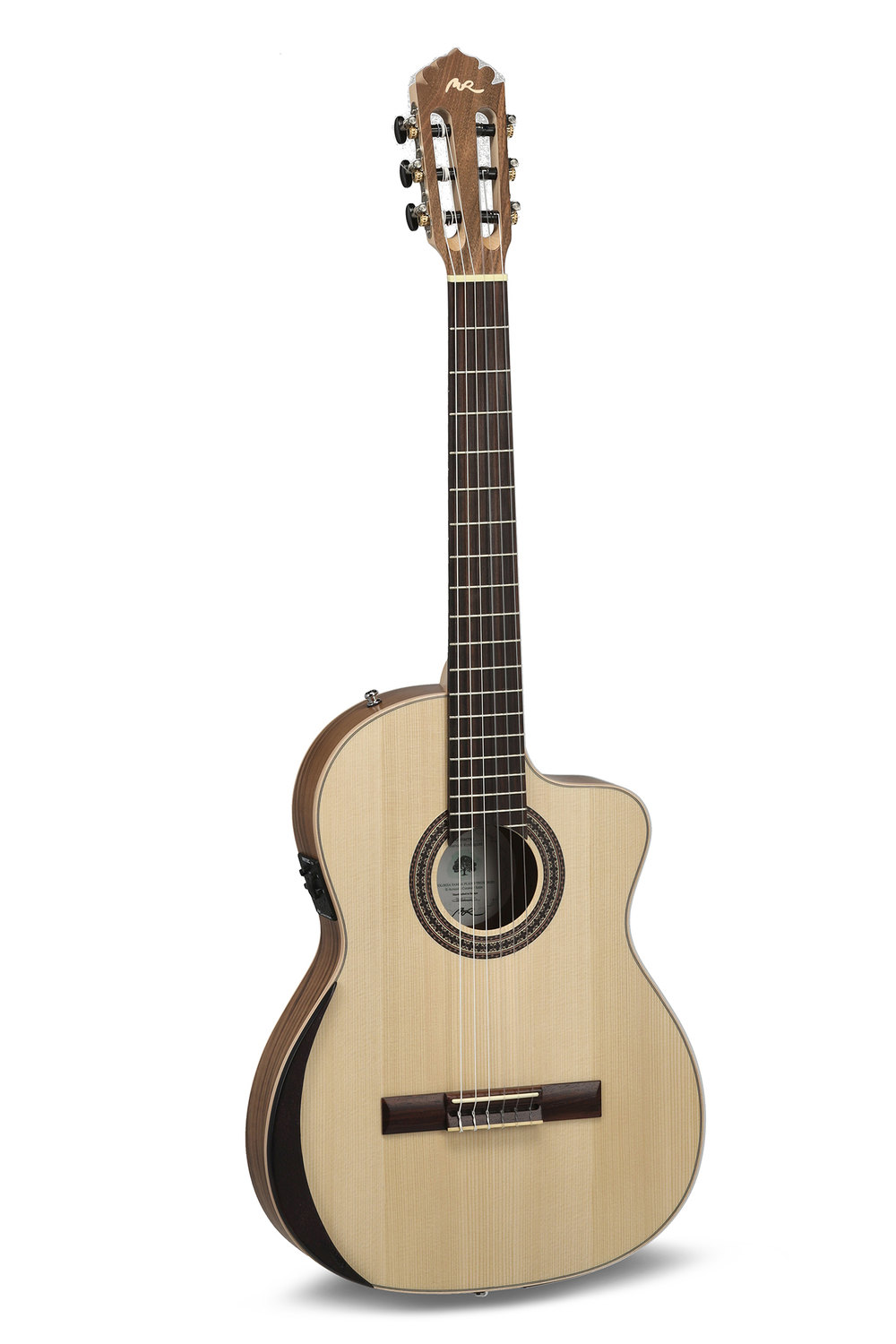 Manuel Rodriguez Samba E-Acoustic Plano Cutaway Electric Neck Truss Rod  | Cutaway, truss rod